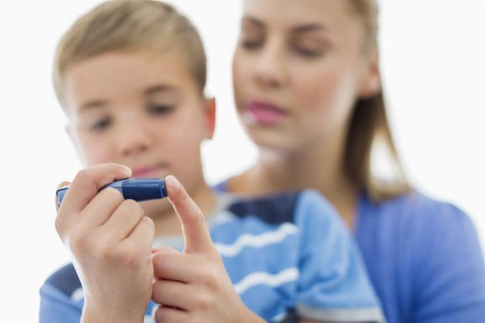 diabetes infância visão