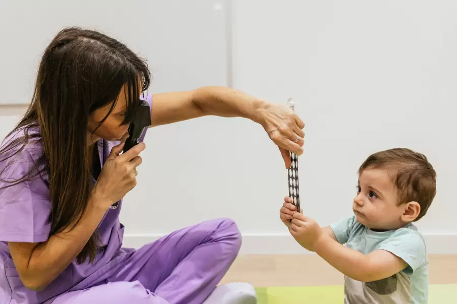 exames oftalmológicos em bebês e crianças